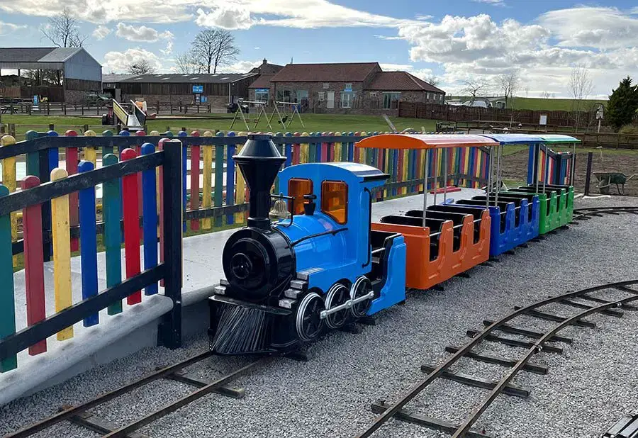 Colorful Train Ride