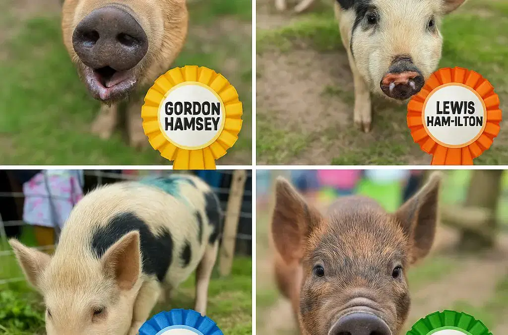 🐷Place you bets – Pig Racing Returns to the Farm 🏁