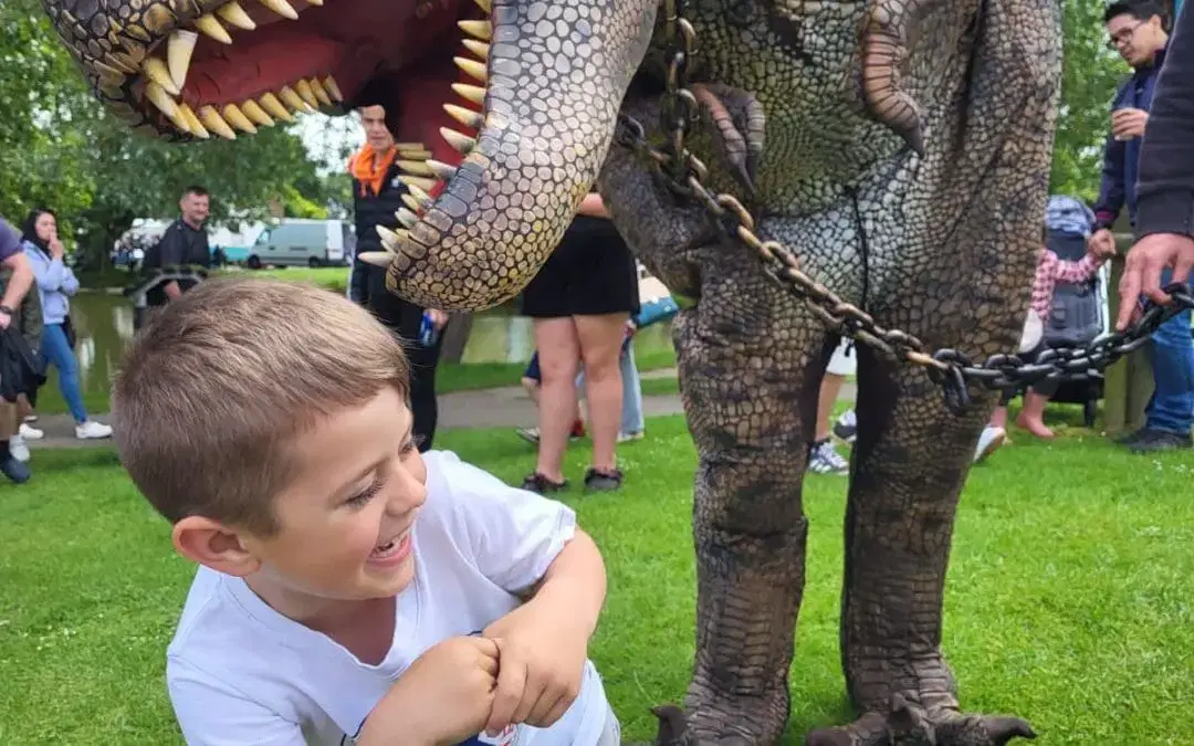 Dinosaurs Are Coming to Monk Park Farm! 🦖
