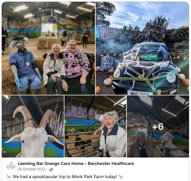 Leeming Bar Grange Care Home: Exploring the Park Together