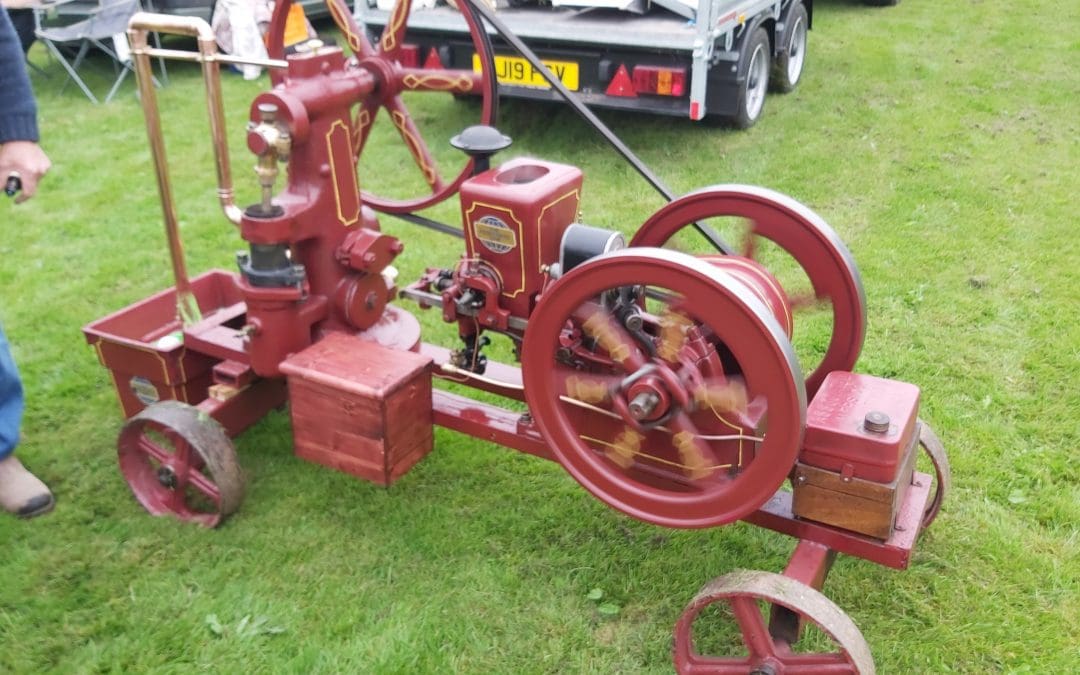 Vintage Engine and Tractor Display at Monk Park Farm Thirsk