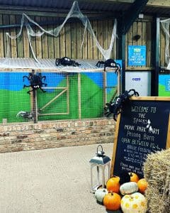 Halloween celebrations during 2022 season at Monk Park Farm