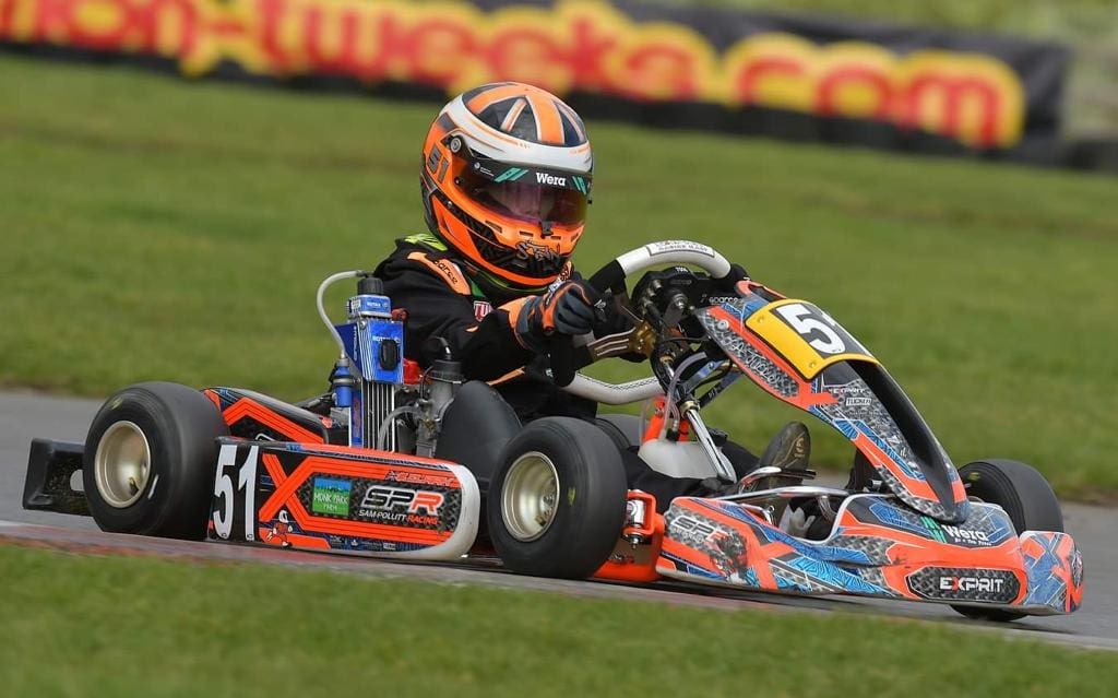 Stanley Clark karting sponsorship