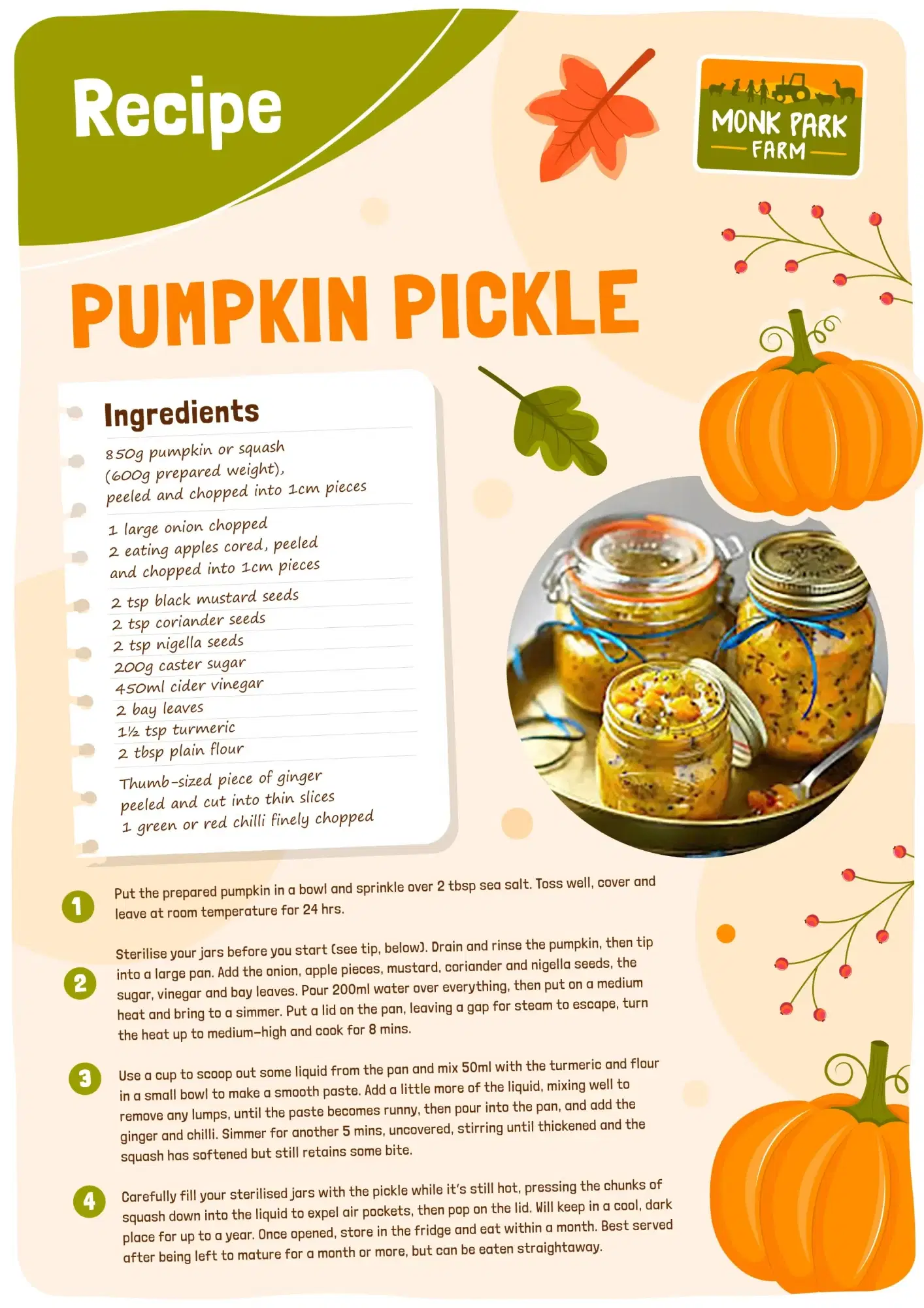 pickle recipe