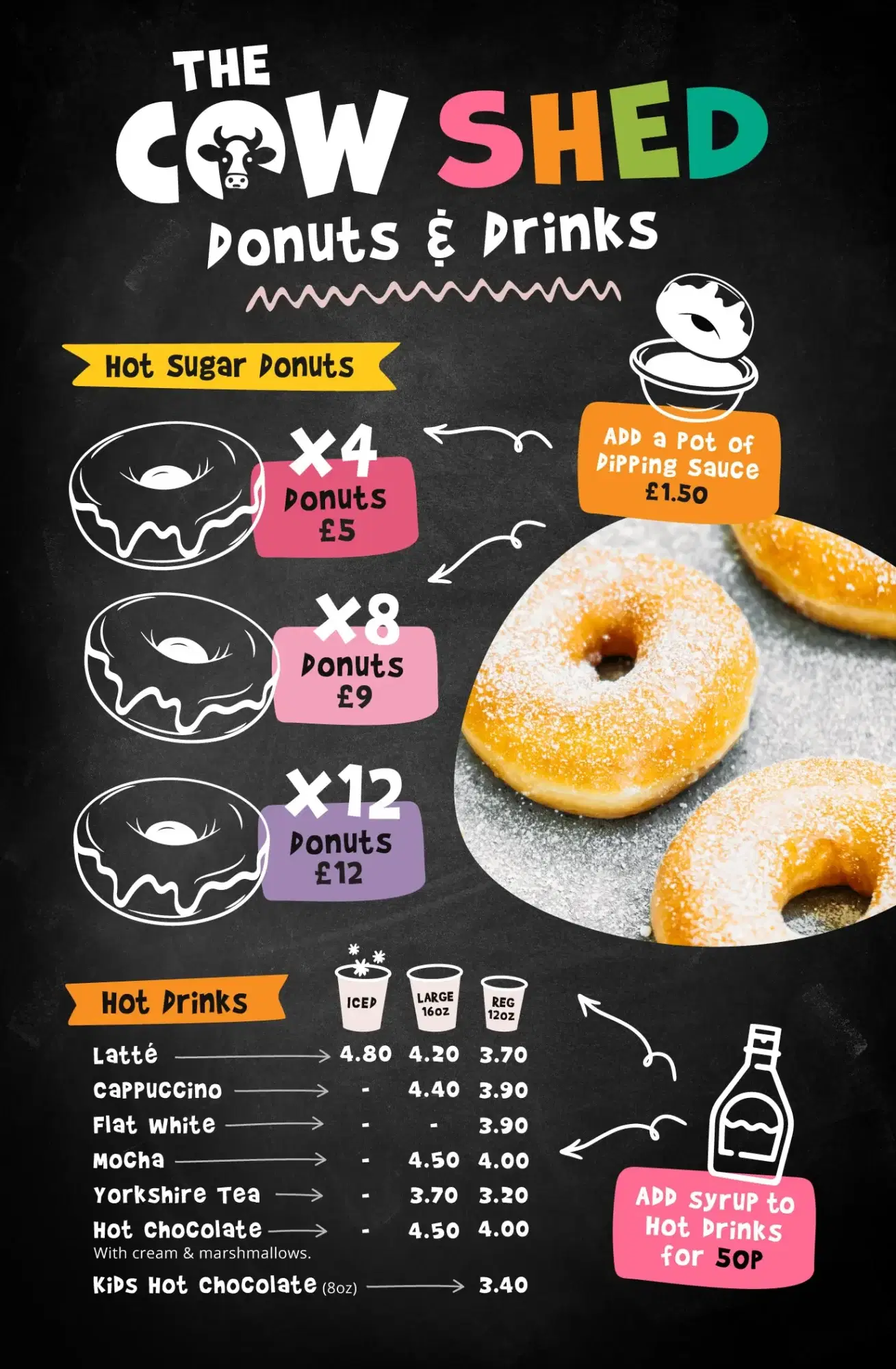 food menu March 2026